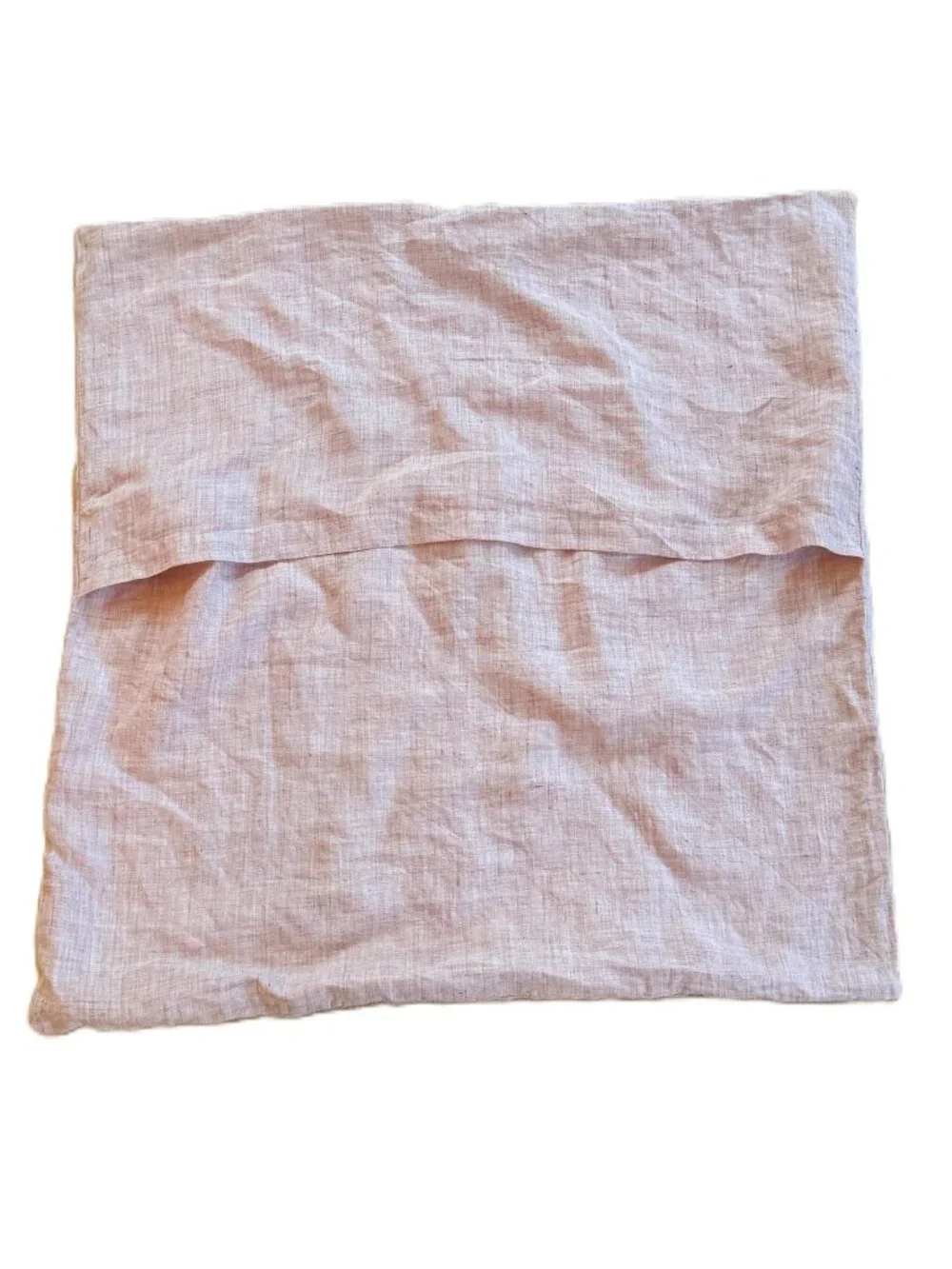 West Elm 100% Linen Red White 26